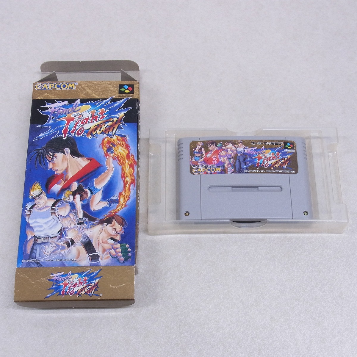 NEW限定品】 カプコン スーパーファミコン ファイナルファイトタフ 超