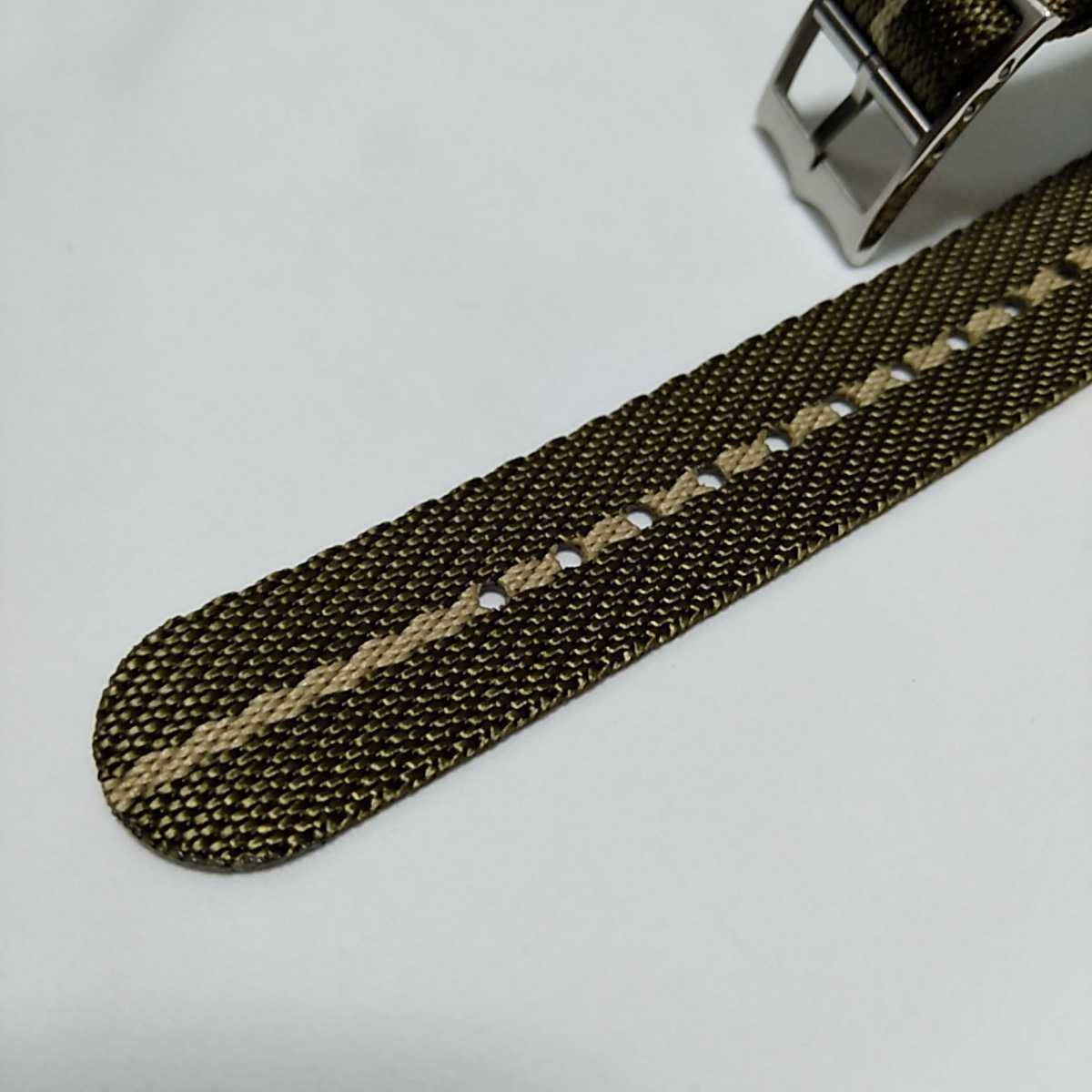 @ new goods immediately shipping 20mm olive high grade nylon NATO type wristwatch belt exchange for strap military chu-da-. recommended 