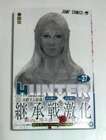 HUNTER×HUNTER（ハンター×ハンター）　37巻　初版帯付き　冨樫義博著　送料185円_画像1