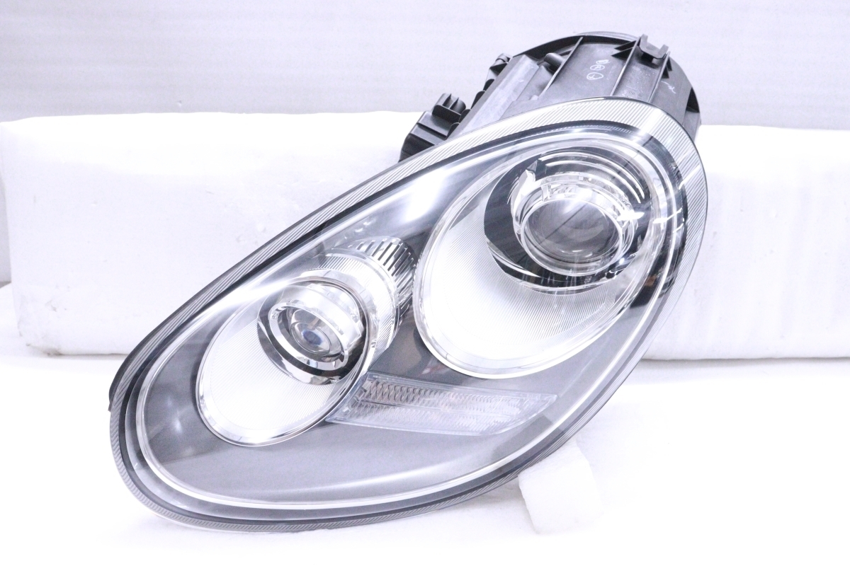 輝く高品質な 2Y-1291 美品 後期 HID 987 ボクスター 左ヘッドライト