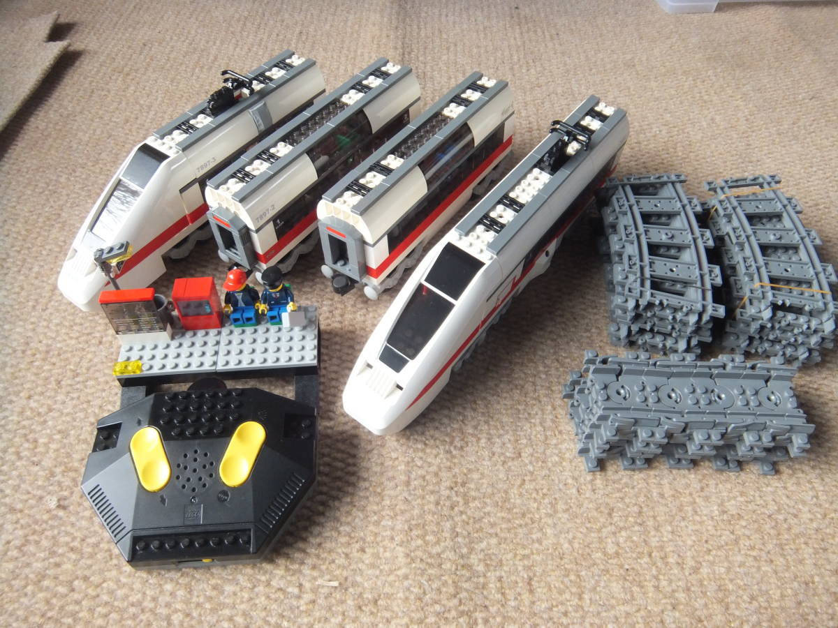 廃盤 レゴ LEGO シティ トレイン 7897エクスプレス 増設4両セット 動作 