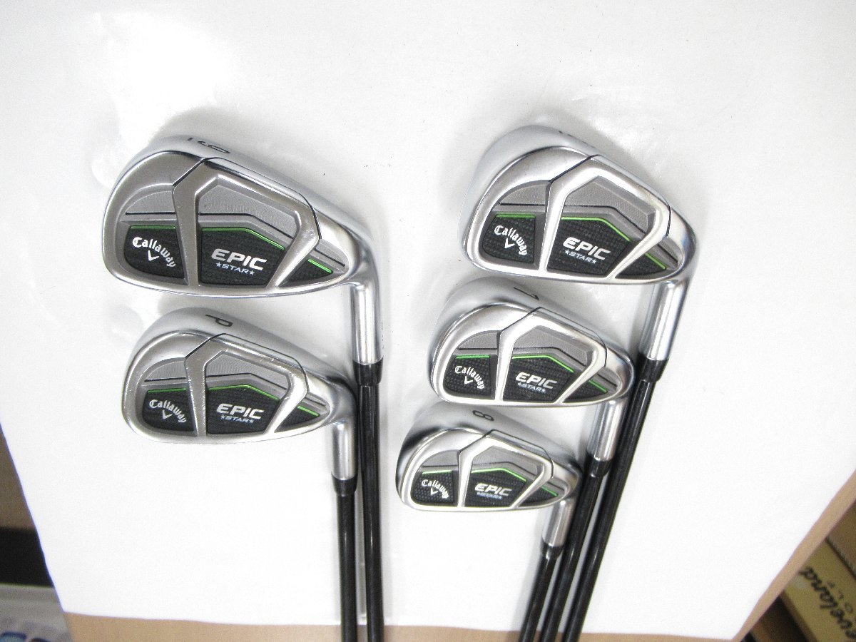 格安新品 Callaway EPIC STAR CF17 アイアン5本セット sushitai.com.mx