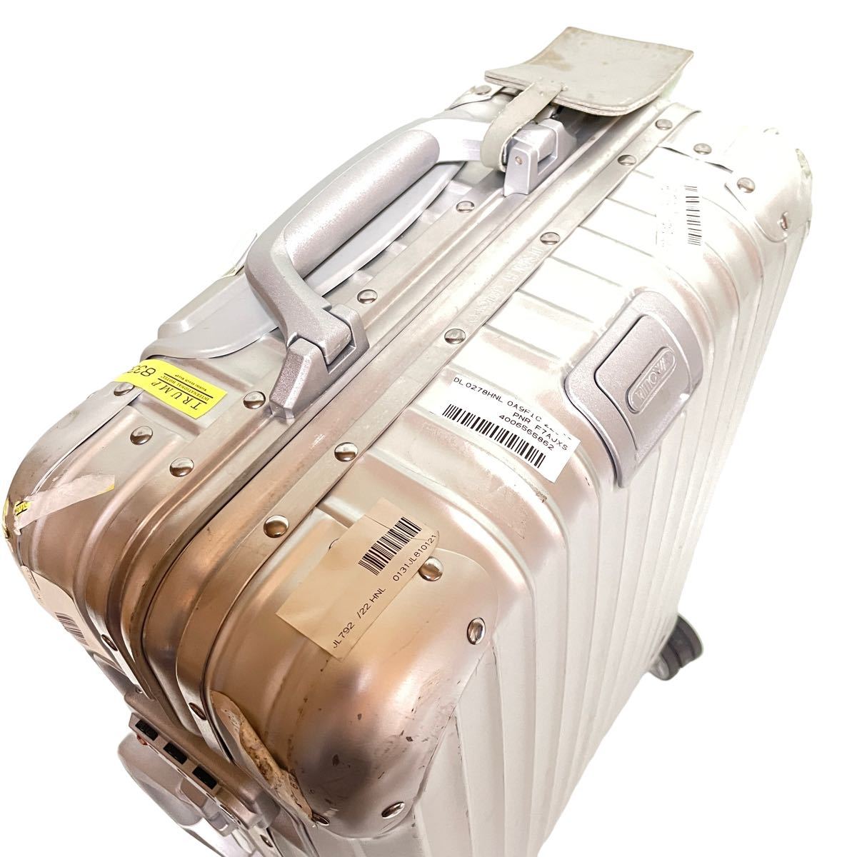 RIMOWA リモワ トパーズ 32L 機内持込 4輪 キャリーケース 旅行用品