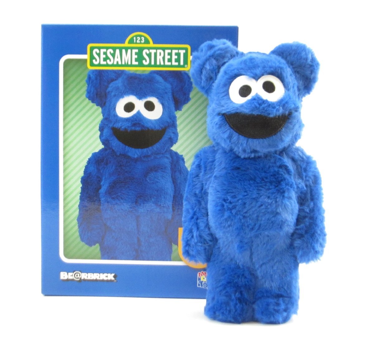 海外お取寄せ商品の通販 新品 BE@RBRICK COOKIE MONSTER 400％ ベア