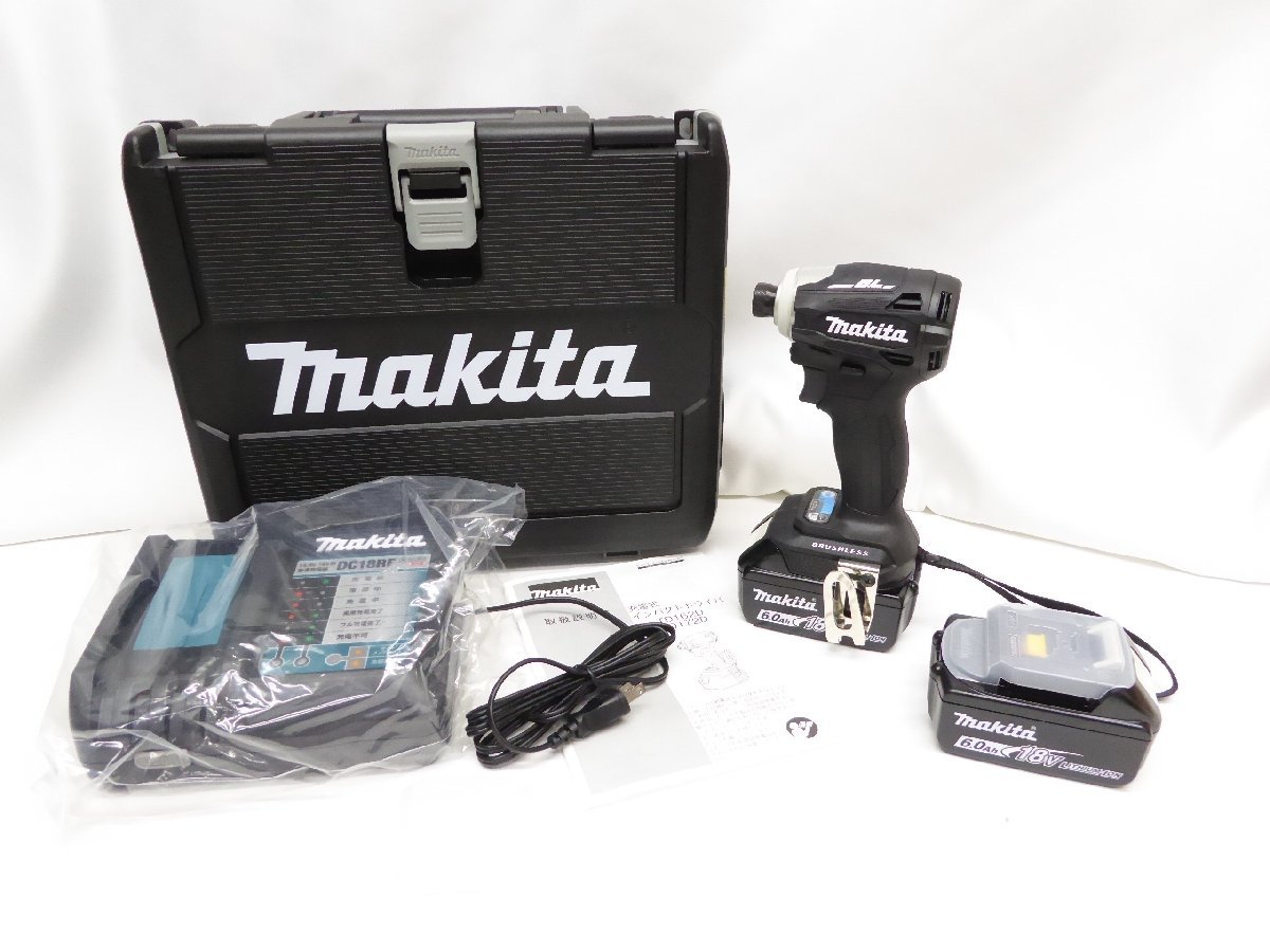 美品 makita マキタ 充電式インパクトドライバ TD172DRGX No.500064 △WK819