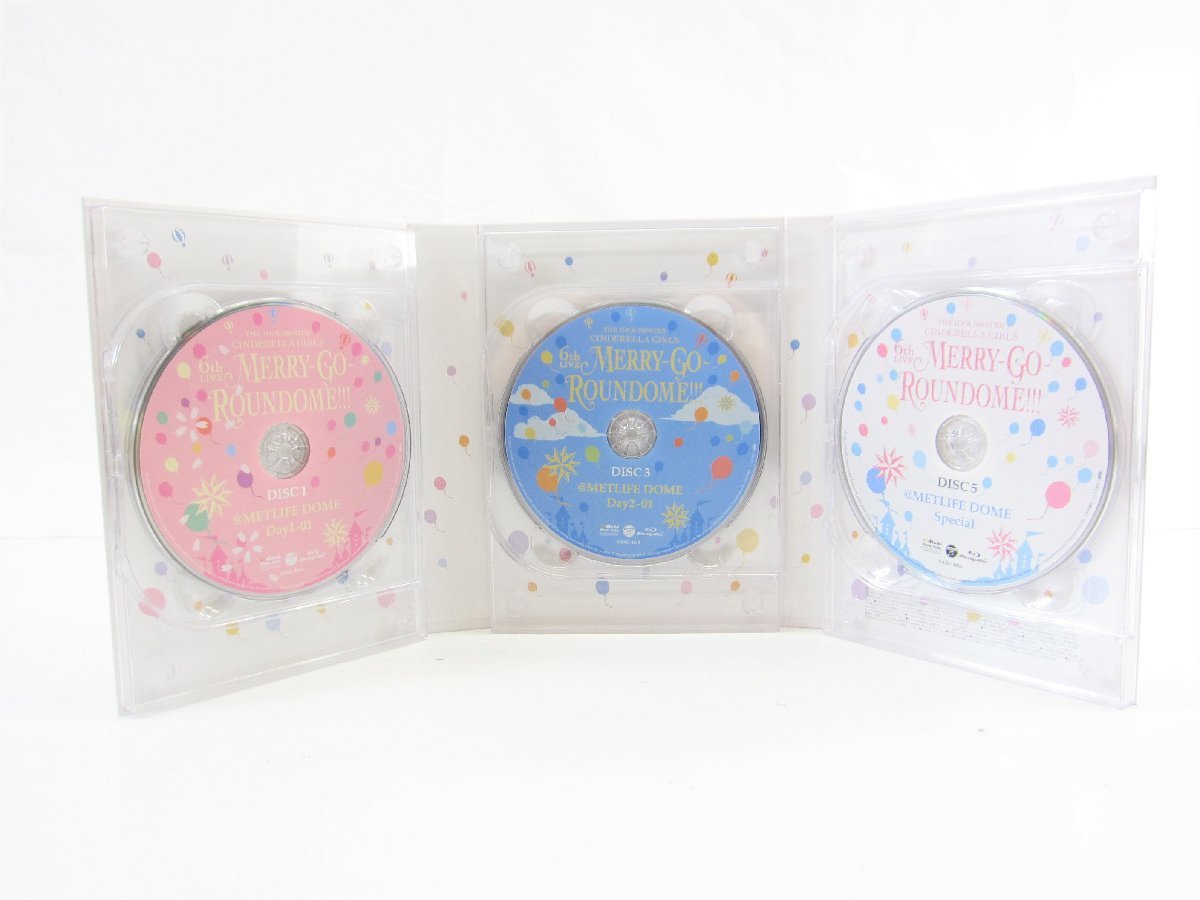 THE IDOLM@STER CINDERELLA GIRLS 6thLIVE MERRY-GO-ROUNDOME!!! I trout Blu-ray ∠UV2252