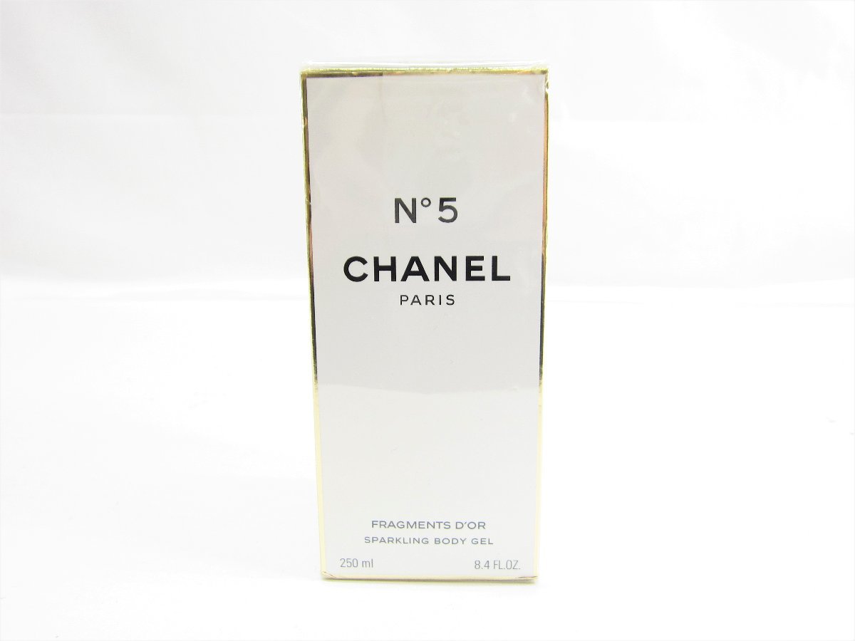 未使用 CHANEL シャネル N゜５ ナンバー・ファイブ ジェルパフューム 香水 250ml ∠UA9873_画像1