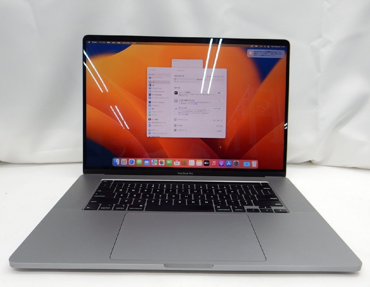 Apple MacBook Pro 16inch A2141 16GB SSD1TB 中古 Apple ノートパソコン∴WK831