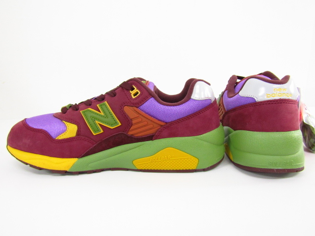 Stray Rats × New Balance ニューバランス 580 ”Burgundy” スニーカー MT580SR2 SIZE:27.5cm ▼SH6167_画像3