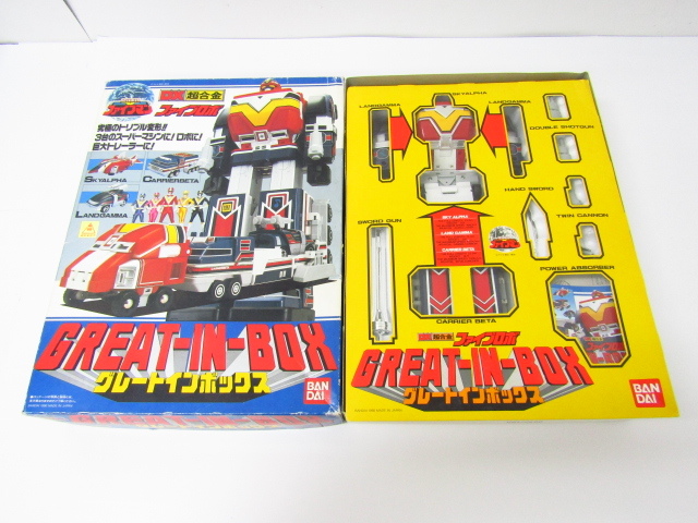 地球戦隊ファイブマン DX超合金 ファイブロボ グレートインボックス