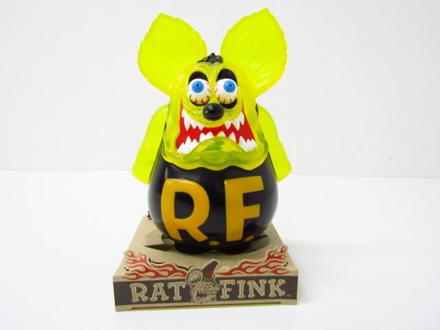 RAT FINK ラットフィンク イエロー フィギュア ◇TY12335_画像1