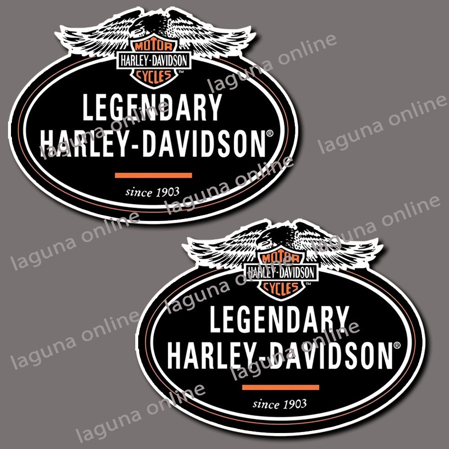 Harley-Davidson系ステッカー イーグル仕様 アクセサリー