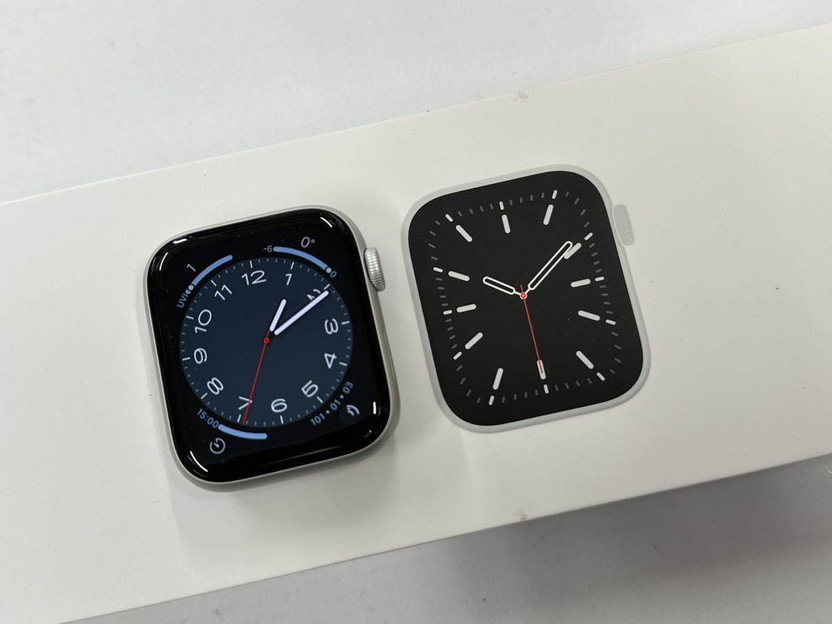 ☆即決 美品 Nike Apple watch Series6 44mm シルバーアルミニウム GPS