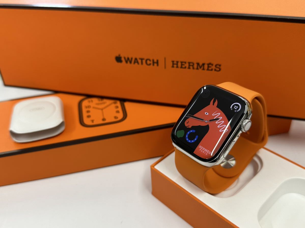 Apple Watch Series 7 HERMES 45mm 純正バンド付-