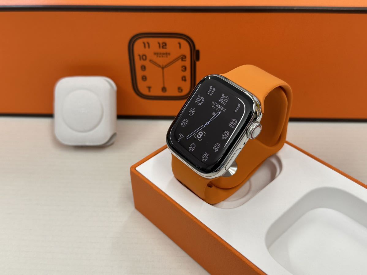 日本製/今治産 美品：Apple Watch Hermès Series7 41mm - 通販 - www 