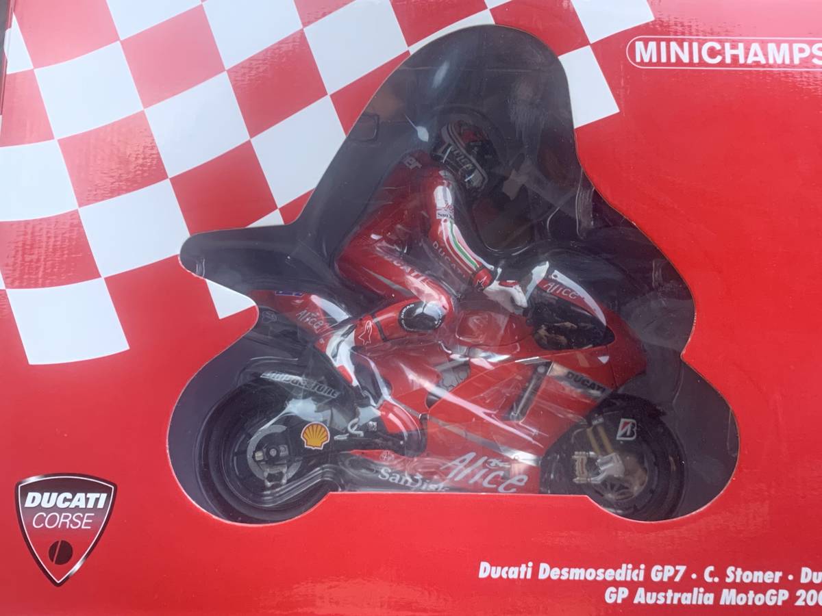 ミニチャンプス 1/12 ドゥカティ Ducati Desmosedici GP7 C ミニチャンプス 1/12 ドゥカティ Ducati Desmosedici GP7 C