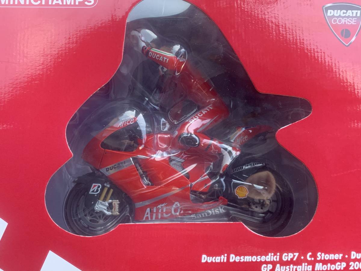 ミニチャンプス 1/12 ドゥカティ Ducati Desmosedici GP7 C ミニチャンプス 1/12 ドゥカティ Ducati Desmosedici GP7 C