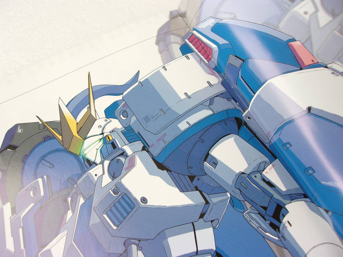 STEEL HIGH TRIAL PRODUCTS 11 / Gundam MS illustration collection / ν Gundam ( normal & model magazine work example color ) Ex-S Gundam tall gisⅠ*Ⅱ*Ⅲ