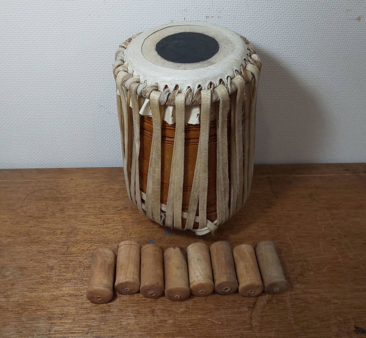 【民族楽器】タブラTabla【インドの太鼓・訳あり】_画像1