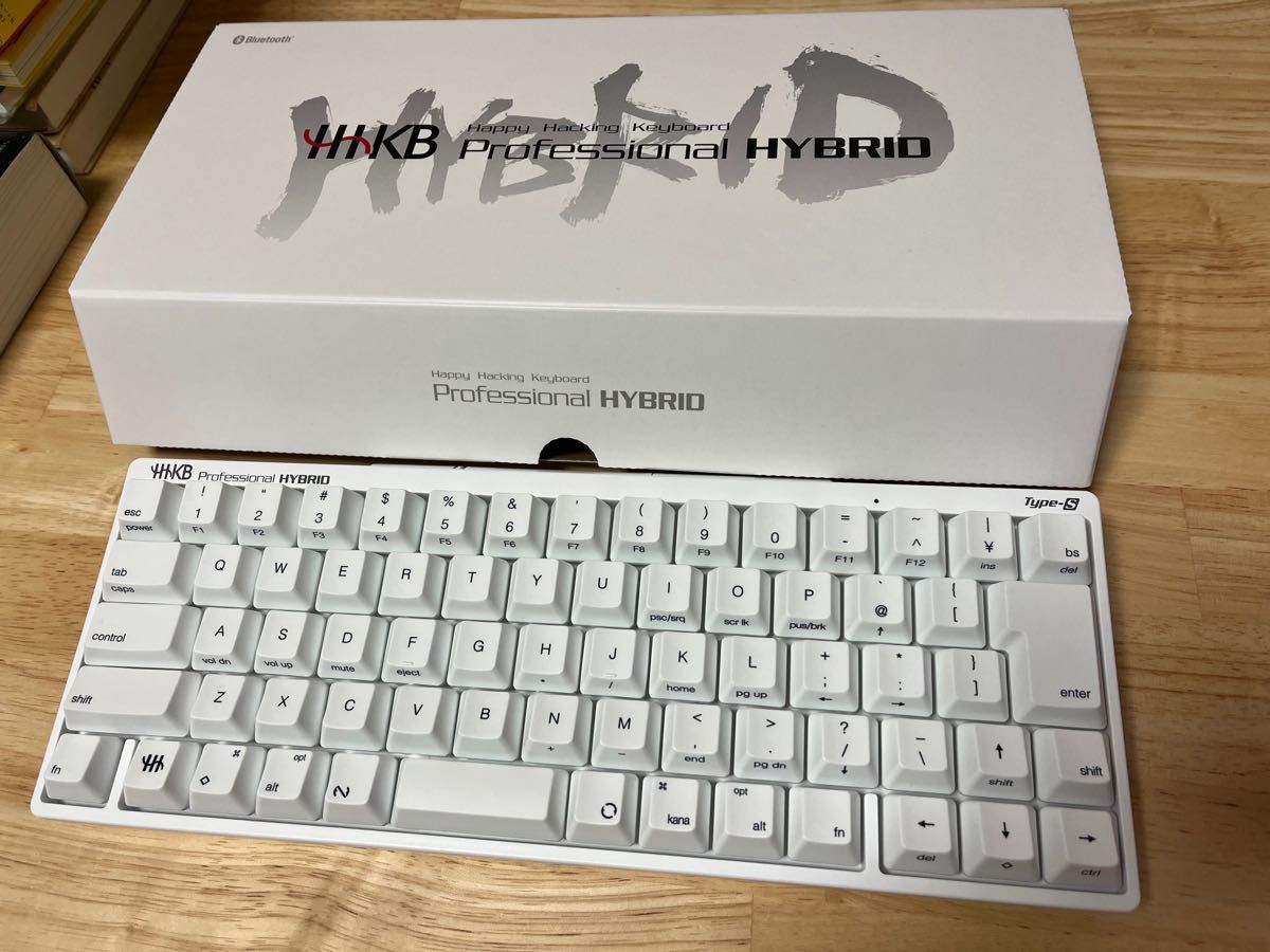 ショップ HHKB Professional HYBRID Type-S 日本語配列 雪 fawe.org