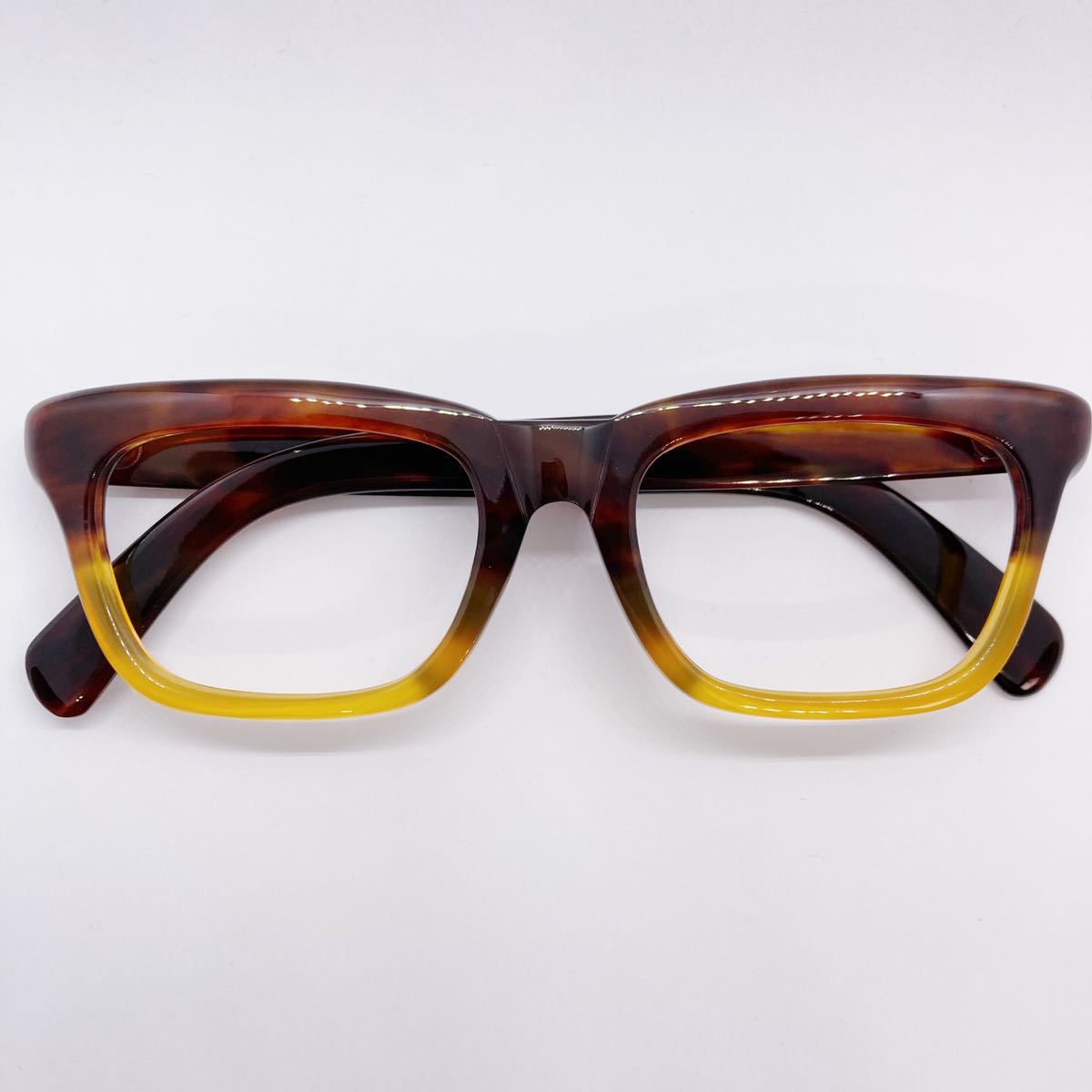 book@ tortoise shell 80 period glasses we Lynn ton dead stock Vintage made in Japan domestic production Crown punt Vintage glasses frame France 