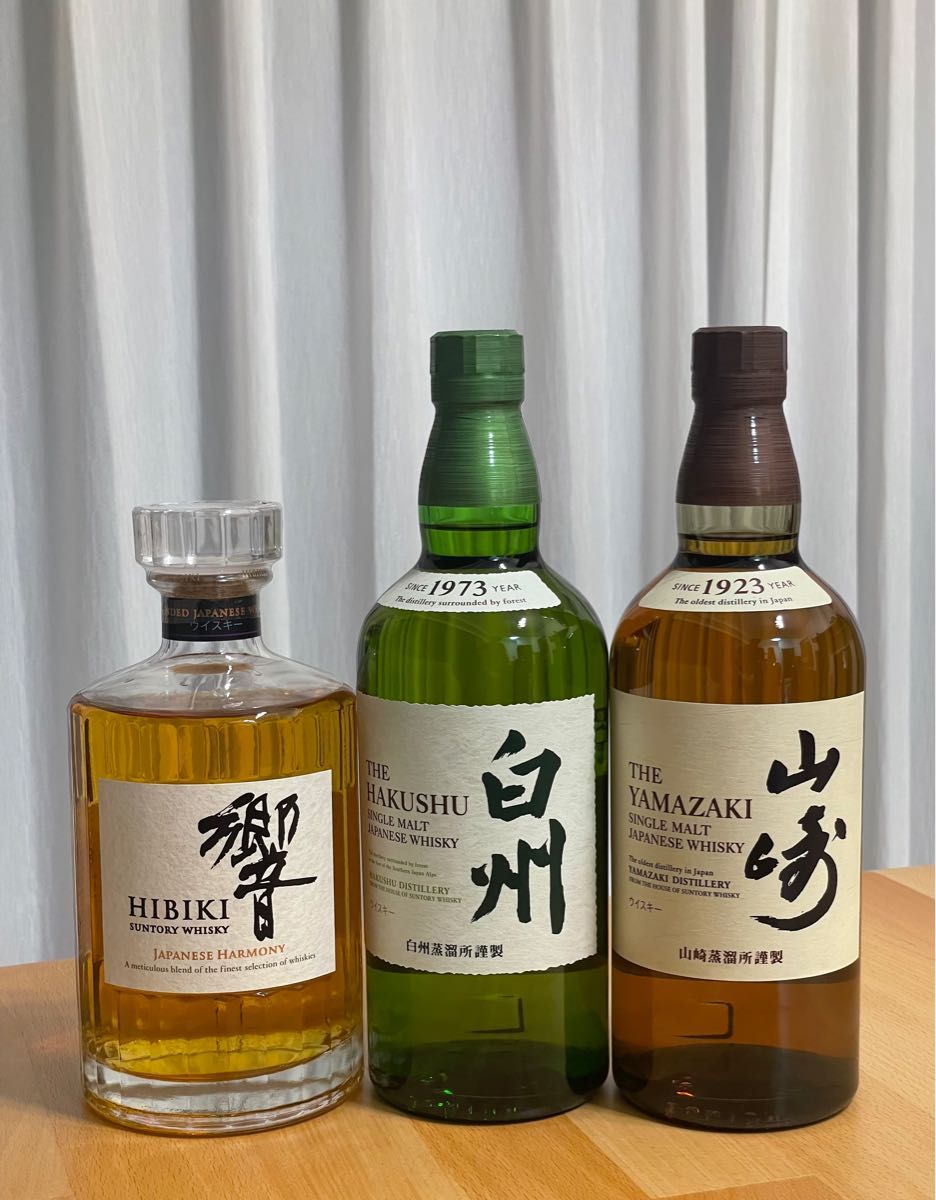 ウヰスキー3本セット - 酒