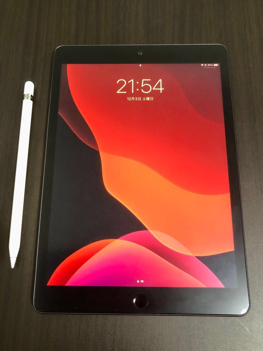 iPad（第7世代）Wi-Fiモデル 128GB スペースグレイ MW772J/A ＋Apple Pencil（第1世代）＋ケース