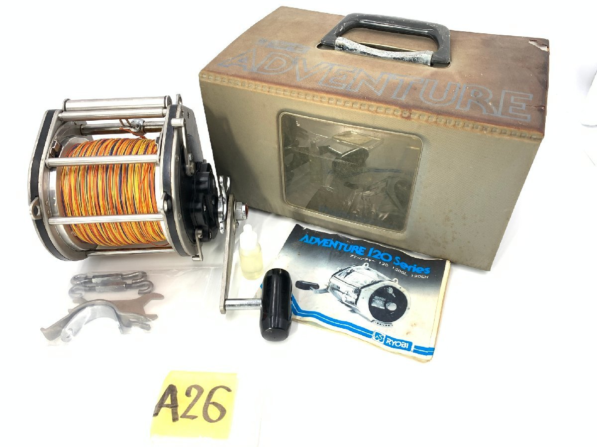 受注生産品】 GL 120 アドベンチャー ADLENTURE RYOBI 美品 機能良好