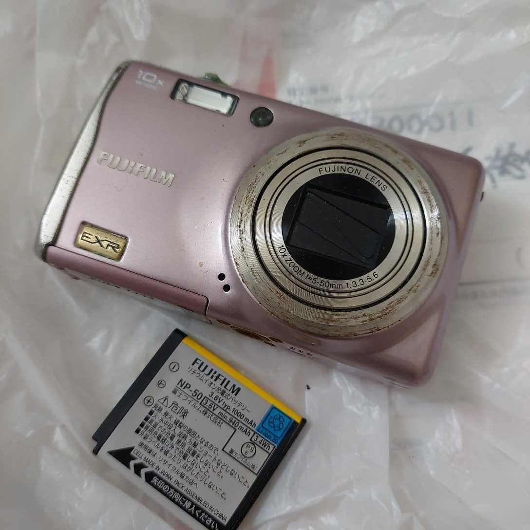 PayPayフリマ｜【FUJIFILM】富士フイルム デジタルカメラ F80EXR【ピンク】