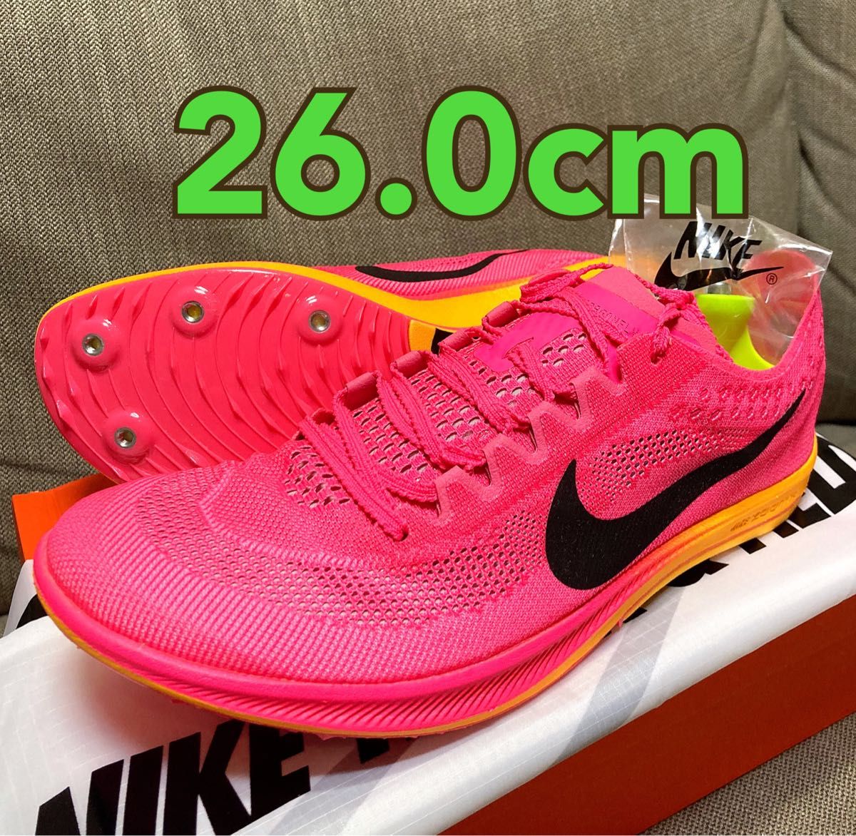 未使用】NIKE ZOOMX DRAGONFLY 26.0cm-