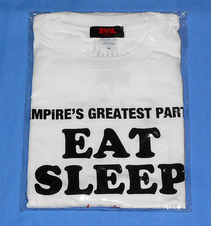 RK16/EMPiRE 食べて寝て着てパリピTシャツ XLサイズ 「CD HON-NO/IZA!! 初回生産限定盤」 同梱特典_画像1