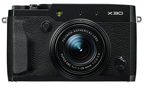 FUJIFILM プレミアムコンパクトデジタルカメラ X30 ブラック FX-X30B(品)