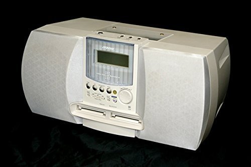 Victor ビクター JVC NS-X77WMD-W ホワイト コンパクトコンポーネントMDシステム ダブルMDデッキ(CD/M