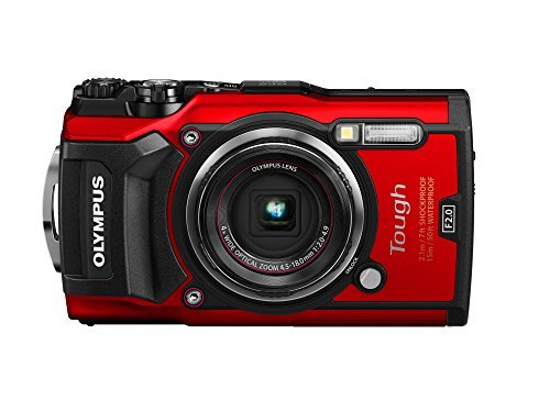 OLYMPUS デジタルカメラ Tough TG-5 レッド 1200万画素CMOS F2.0 15m 防水 100kgf耐荷重