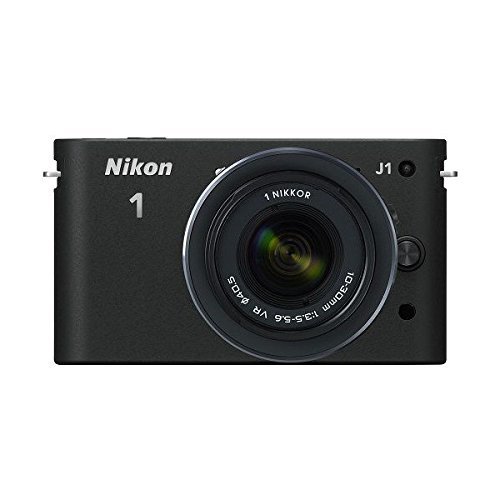Nikon ミラーレス一眼カメラ Nikon 1 (ニコンワン) J1 (ジェイワン) ボディ ブラック N1 J1 BK(中古品
