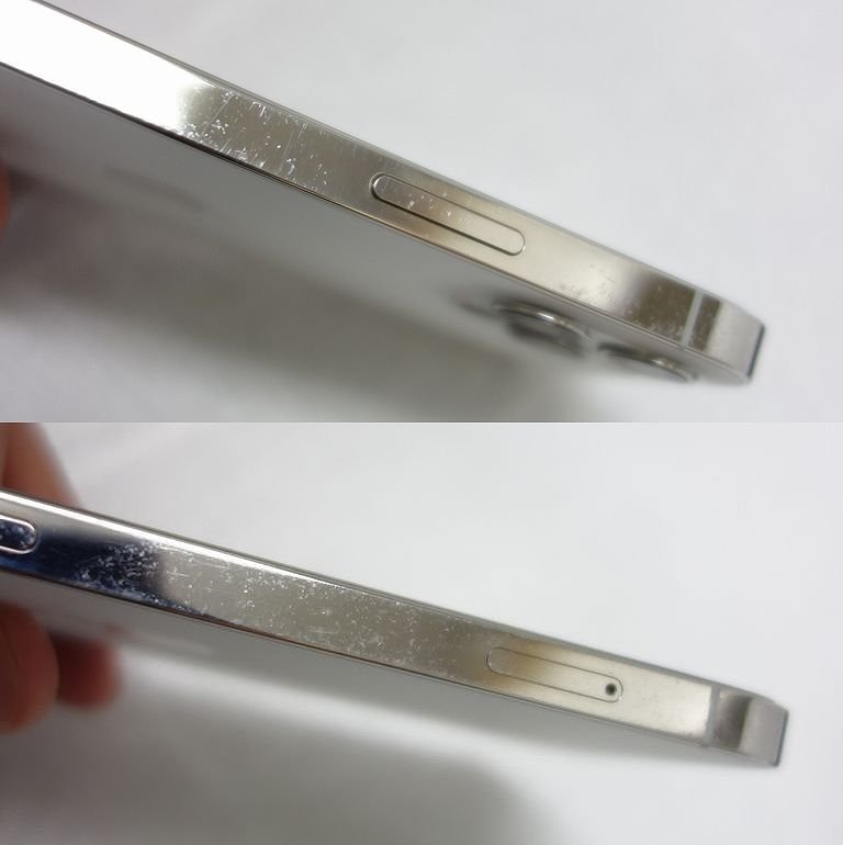 SIMフリー **安心30日保証** iPhone 12 Pro 128GB シルバー au NW利用制限保証2年 送料無料 【k1212-590-1213本】清T_画像5