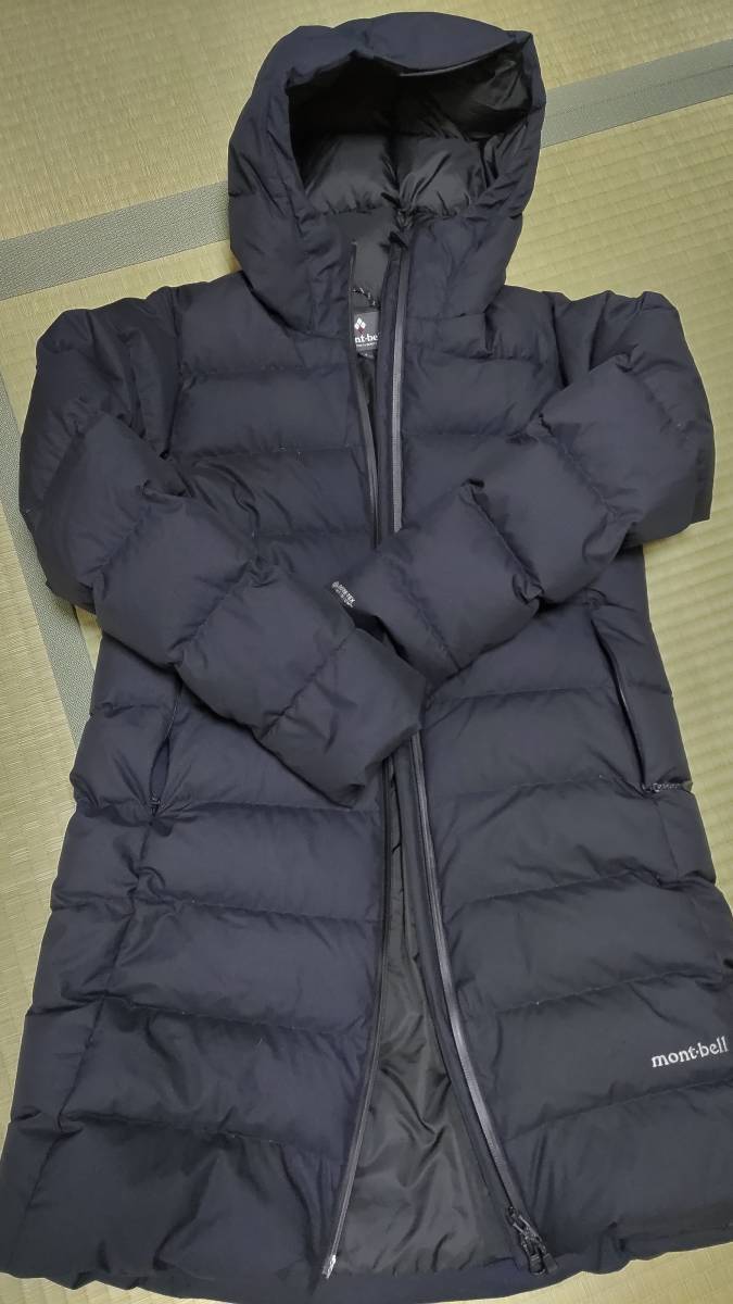 人気のファッションブランド! 美品 モンベル ダウンコート 黒 サイズM