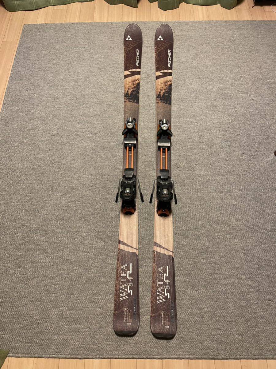 新版 FISCHER スキー板 84 WATEA フリーライド