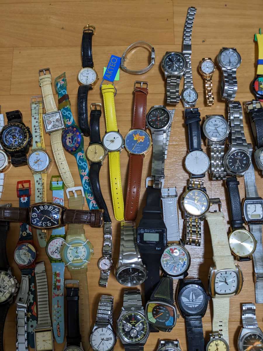 ジャンク 時計まとめ売り 動作未確認 セイコー カシオ Swatch
