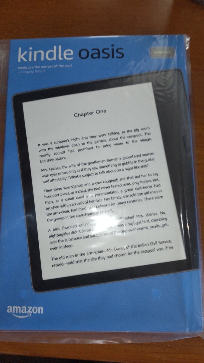 メーカー純正品[充電不要 1年保証] 【新品未開封】Kindle Oasis 電子