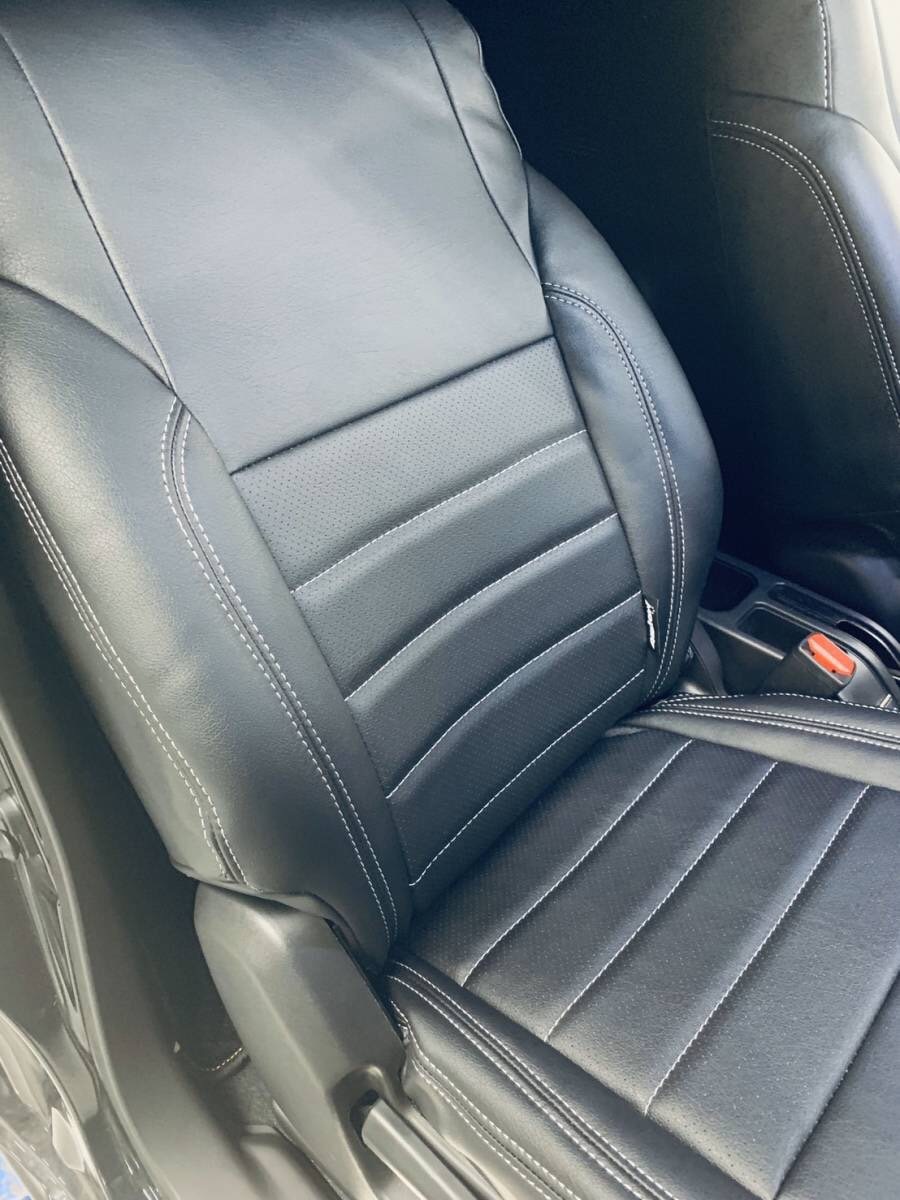 [MCLIMB] оригинал новый товар Suzuki (JB64/JB74) Jimny * Sierra специальный чехол для сиденья черный × серебряная отстрочка 