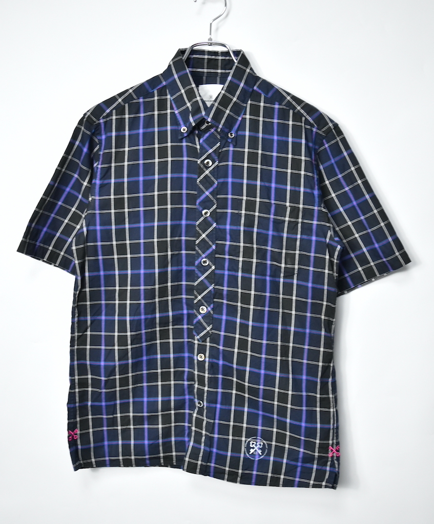 Soph ソフ uniform experiment ユニフォームエクスペリメント グラフィック チェック 半袖シャツ ボタンダウン 24426 - 0557 50