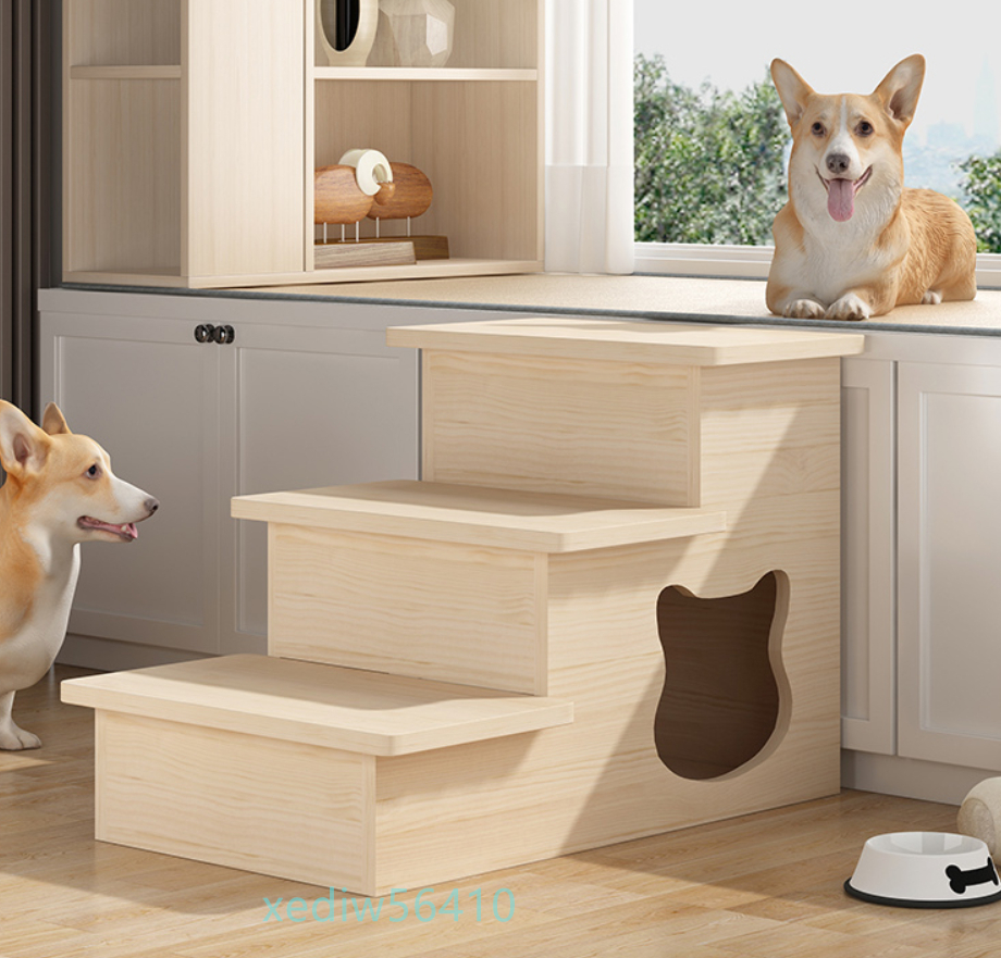 高品質◆猫、トイレ、犬マット、大中小犬用品 ペット 階段 解体洗浄可能_画像1