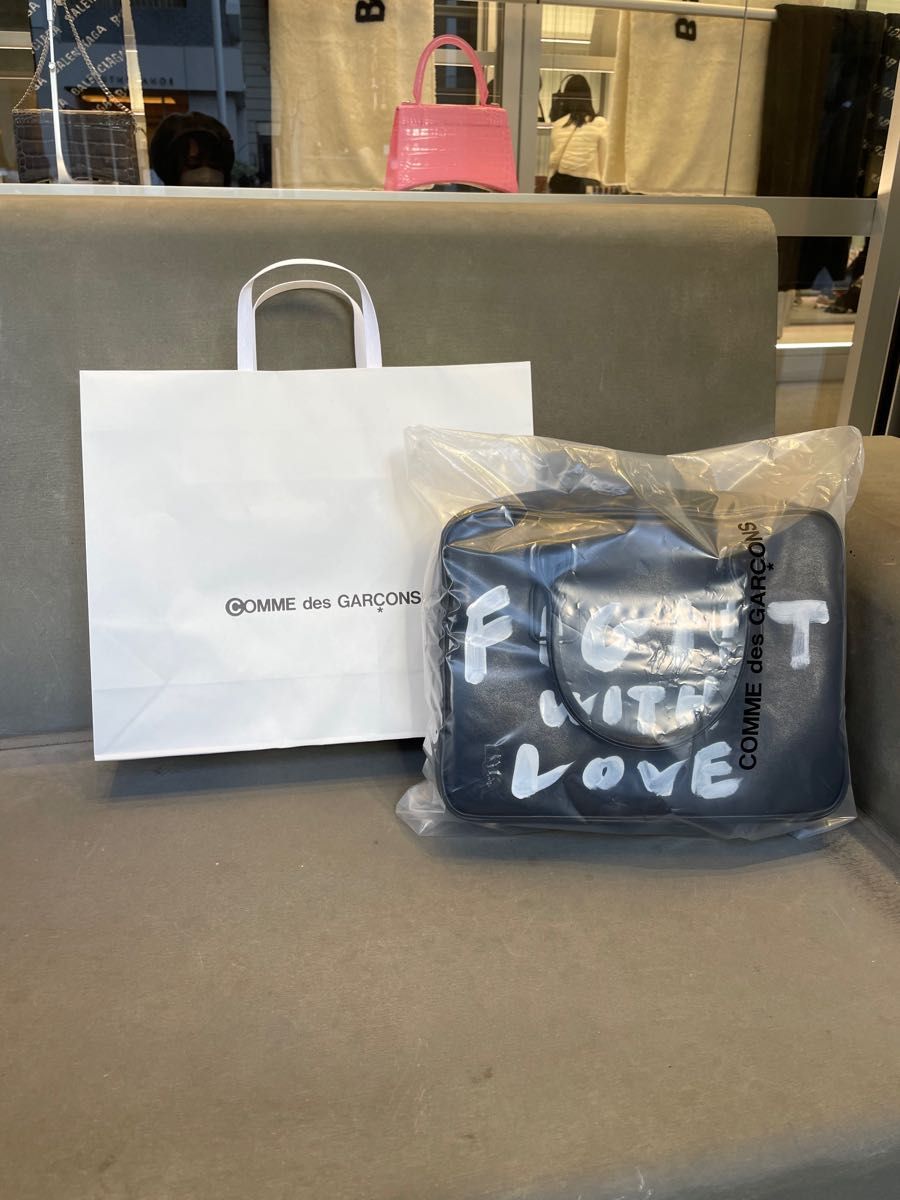 COMME des GARCONS GIRL ペイントバッグ コムデギャルソン 青山バッグ