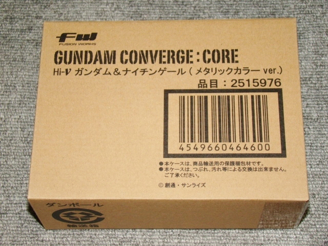 新品即決!GUNDAM CONVERGE:CORE Hi-νガンダム&ナイチンゲール