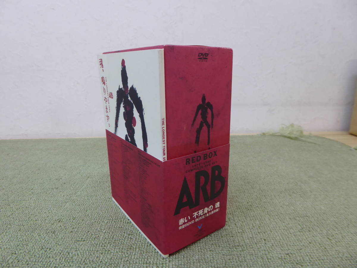 028-F29) 中古品 DVD ARB　RED BOX 1978-1990 COMPLETE DVD SET 赤い不死身の魂