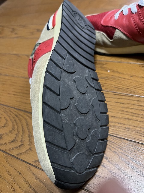 ◆MONCLER◆モンクレール メンズ スニーカー Size43 スウェ―ド/レッド系カラー_画像8