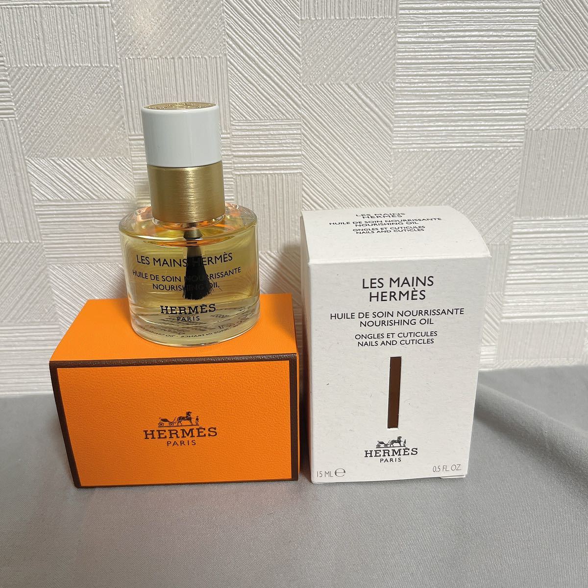 【新品未使用】 エルメス ネイルオイル 15ml 国内完売 HERMES ネイルケア キューティクル