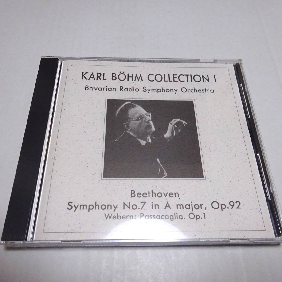 輸入盤/IMD「ベートーヴェン：交響曲第7番 / ヴェーベルン：パッサカリア」ベーム指揮＆BRSO/Karl Bohm Collection I_画像1