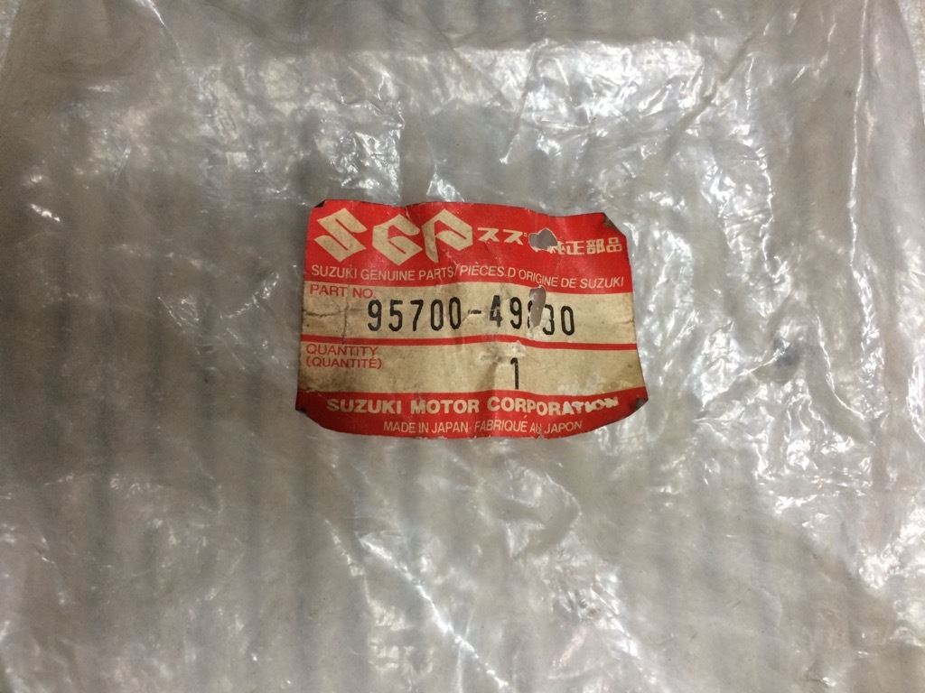 GSX400E GSX250E シートロック 純正新品 95700-49830 // ザリ GSX400E GSX250E シートロック 純正新品 95700-49830 // ザリ